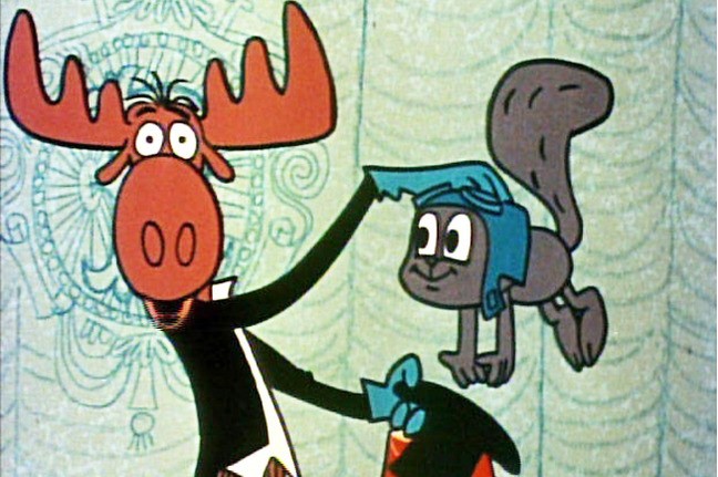 Image result for images bullwinkle doing magic