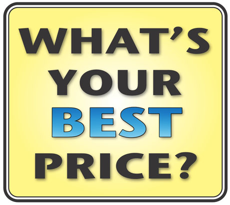 WHAT'S YOUR BEST PRICE: Mike Wilbur
