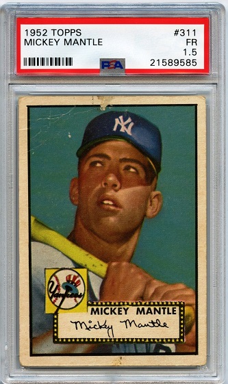 At Auction: 1951 LARRY DOBY PSA 1.5 BOWMAN BASEBALL CARD