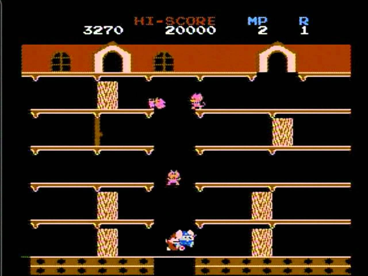 Namco’s Mouse, Mappy. 