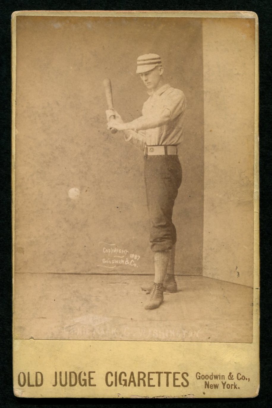 Old Judge Cabinet Cards Highlight Weiss Auctions