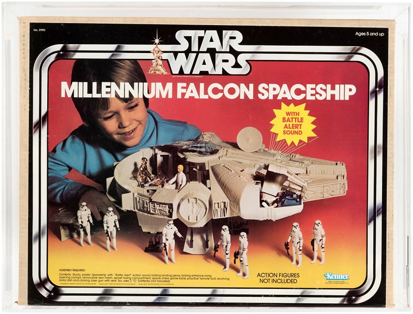 Original star wars millennium falcon store toy value