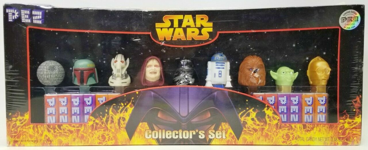 Pez star wars store collectors set 2005