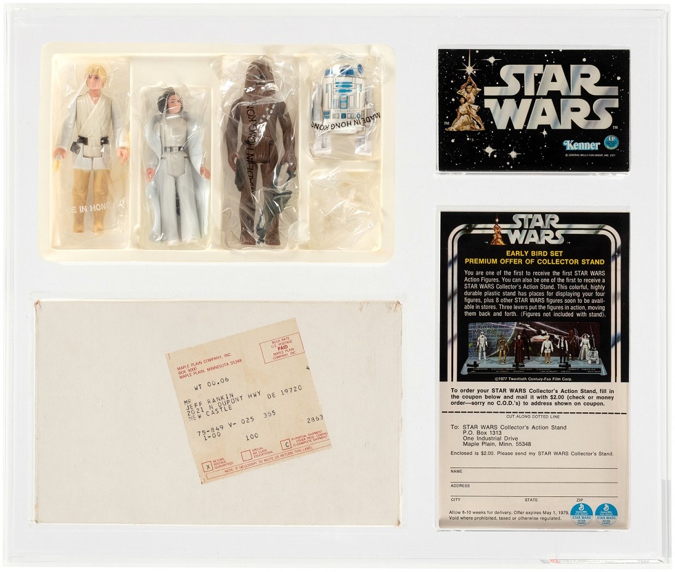 Star wars early bird best sale certificate package