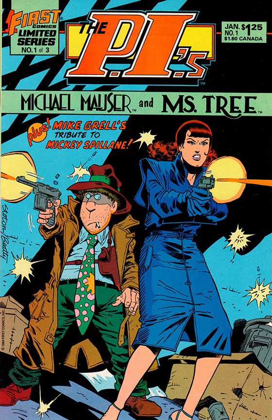 RETRO REVIEW: The P.I.s: Michael Mauser & Ms. Tree #1-3