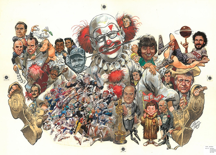 Jack Davis Exhibit at Society of Illustrators in NYC