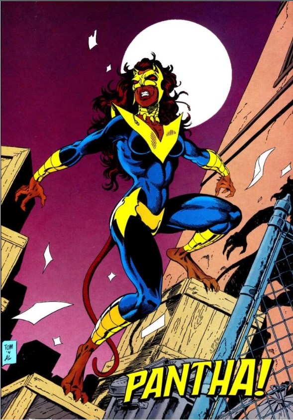 Pantha, the Woman-Cat of the Teen Titans