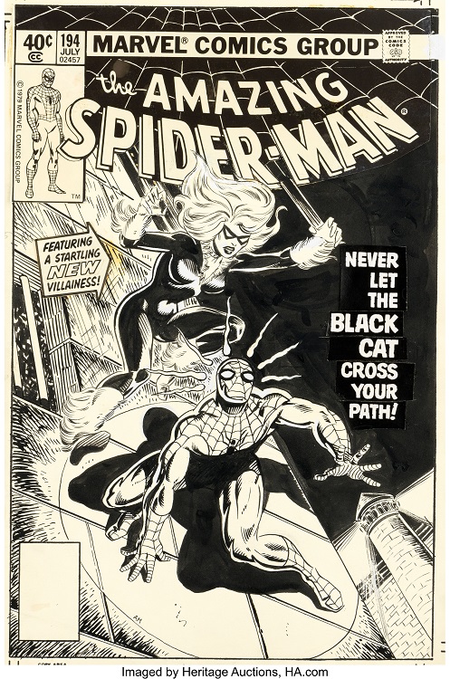 Black Cat’s Debut Cover in Heritage’s Comics & Original Art Auction