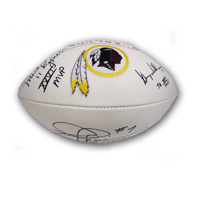 Sean Taylor Autographed Football | IRON HORSE ANTIQUES